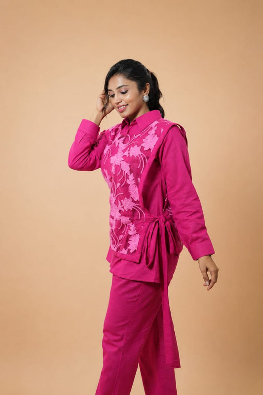 Kiara – Floral Printed Cotton Kurta Set