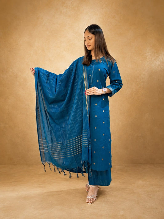 Amaira – Floral Printed Cotton Kurta Set